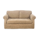 Beige fabric two-seater sofa – Cottage chic spirit and timeless comfort