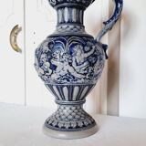 salt-glazed stoneware jug in German style, made by the prestigious house