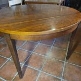 Scandinavian extendable table in rosewood from the 1960s, with 2 extensions.