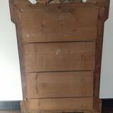 Miroir en bois sculpté fin XIXe