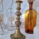 Vintage brass candle holder