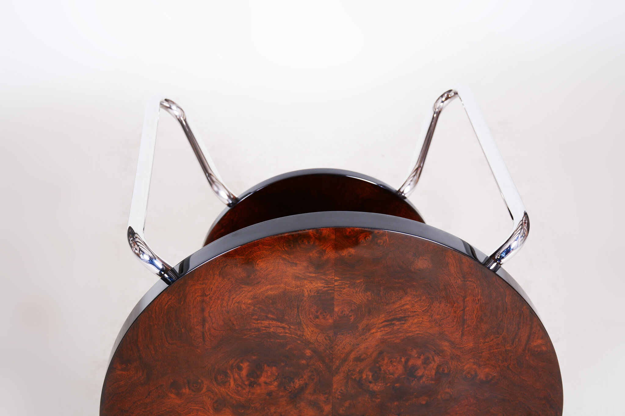 Table basse art déco tchéquie 1950