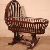 Curved Mahogany Cradle - 19th Century