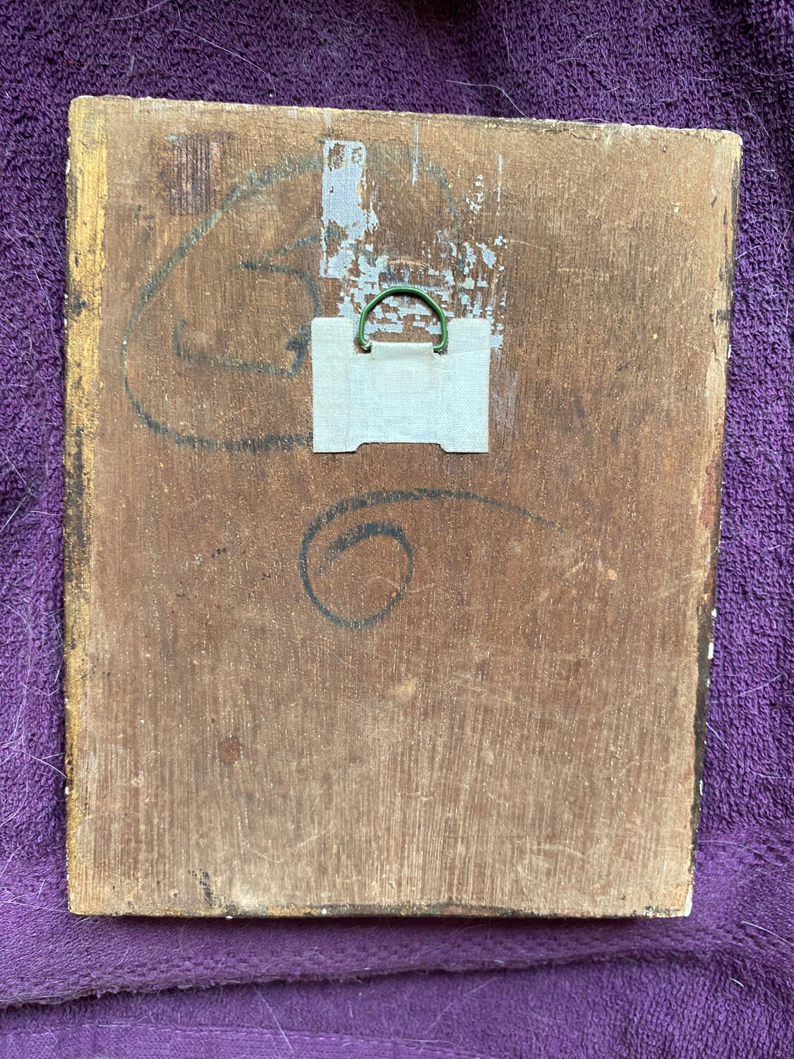 Woodcut of a bouquet of flowers