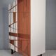 Vintage Wardrobe in Beech, 1970s