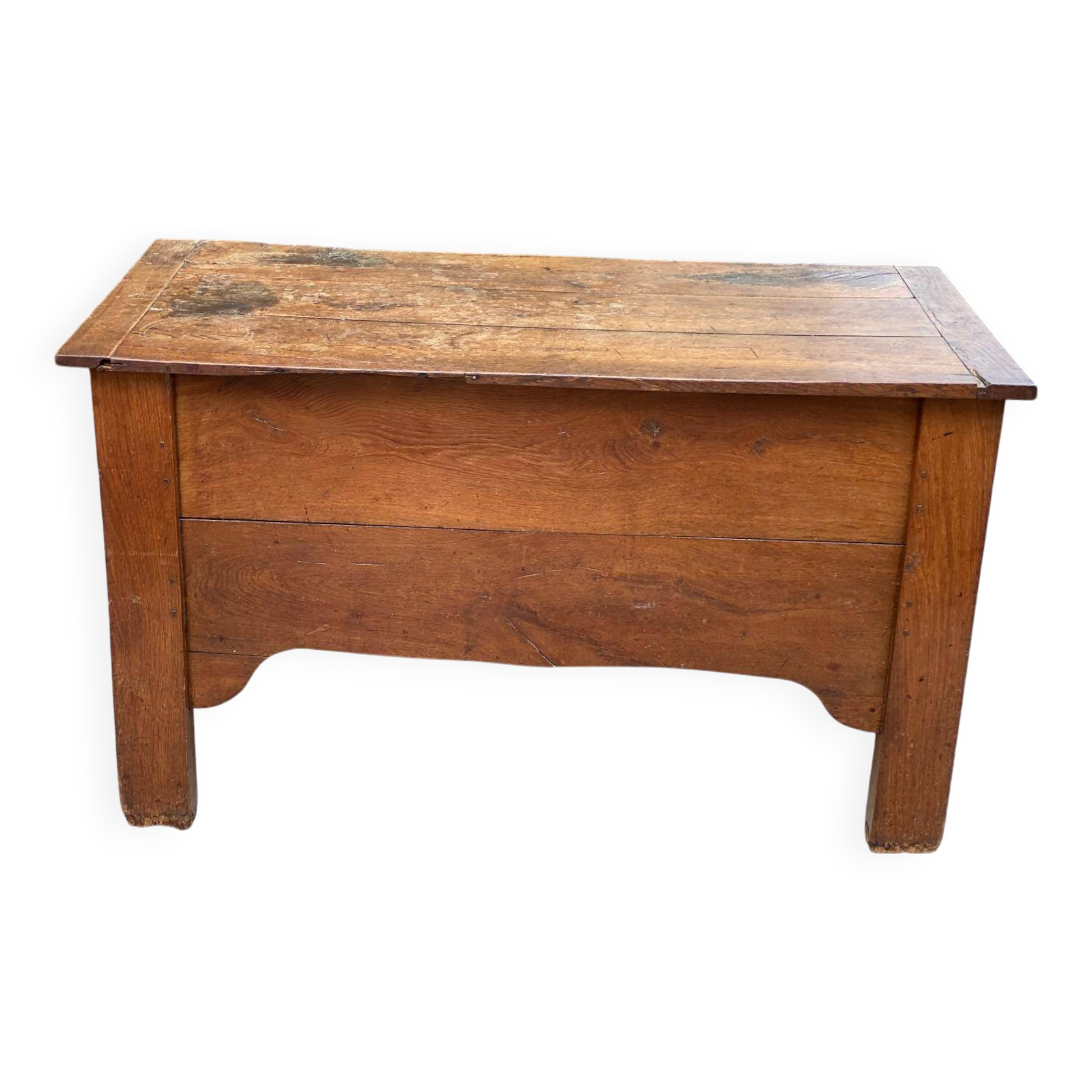 Maie ancienne en bois massif chêne massif 19ème