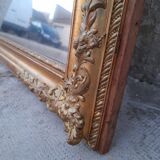 Miroir doré époque restauration 125x92