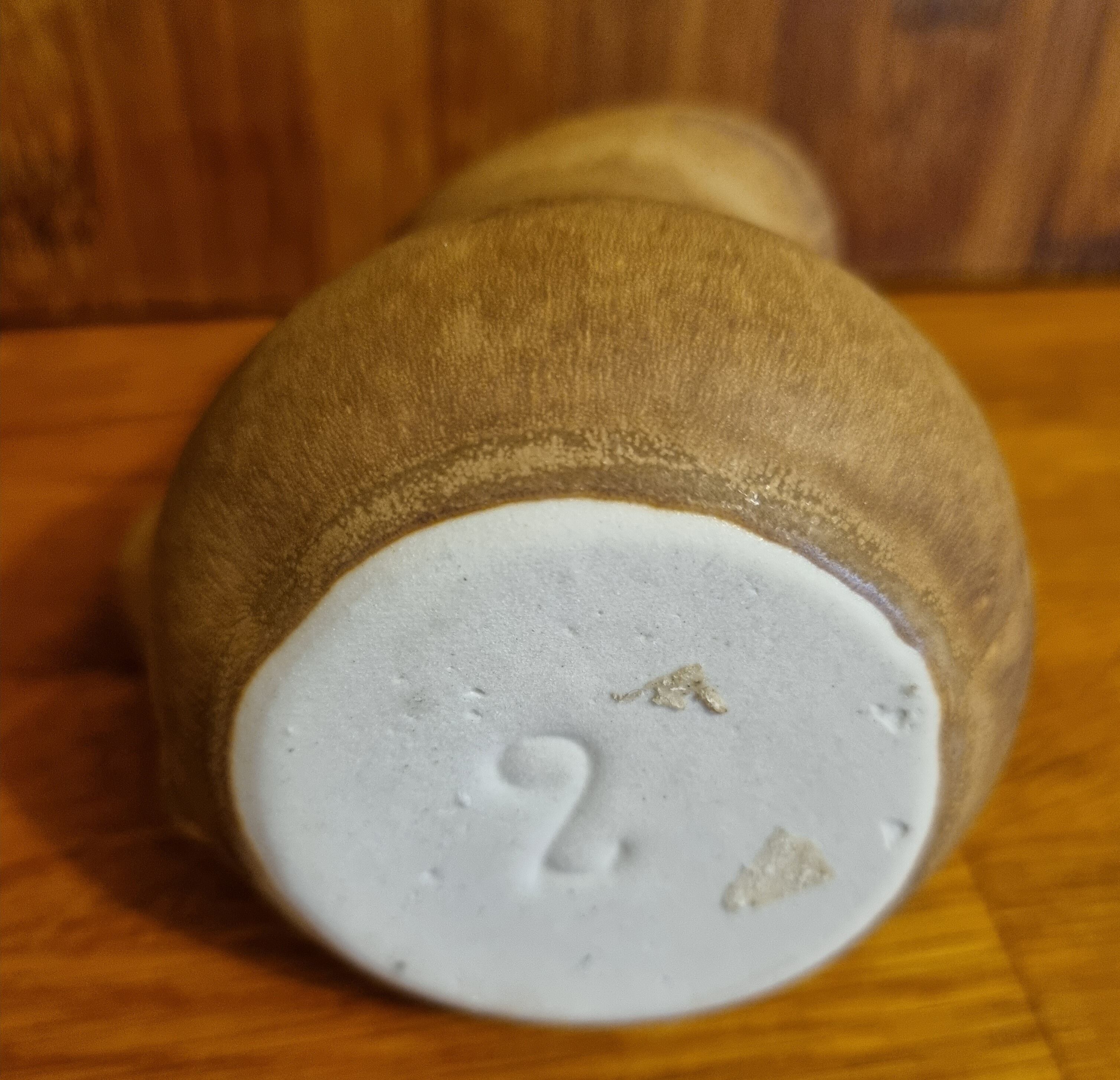 Creamer milk jug in stoneware rhodacéram