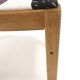 Set of 6 Scandinavian "Reno" chairs in oak, Bodafors, Sweden, 1960.