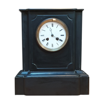 Horloge en marbre noir Napoléon III