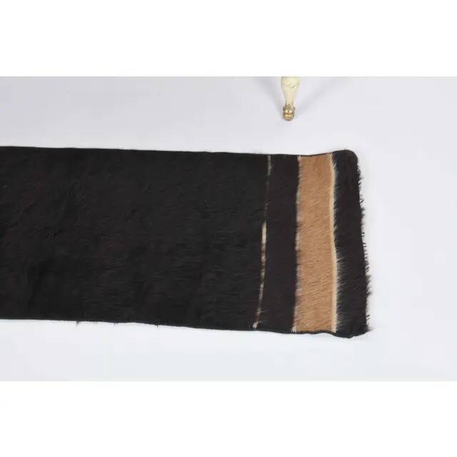 Tapis kilim en laine et coton turc vintage noué à la main, 47x133.