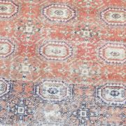 Tapis persan classique rouge et bleu