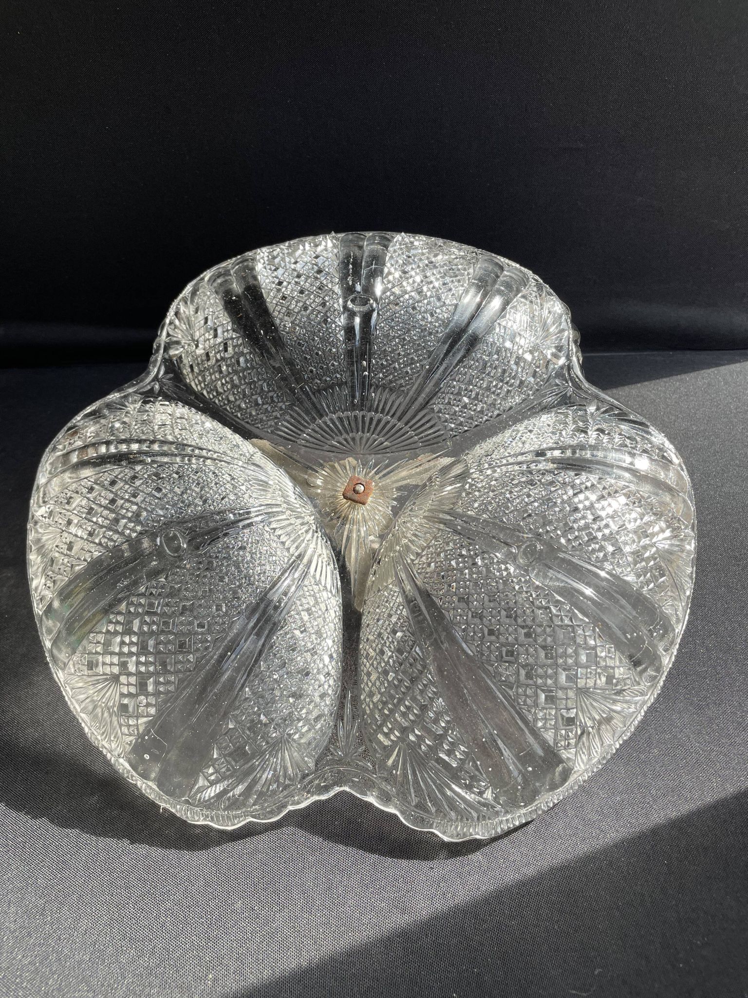 Plat appelé mendiant Art nouveau