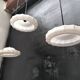 Opaline pendant lights