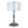 Lampe en bronze avec abat-jour en nacre
