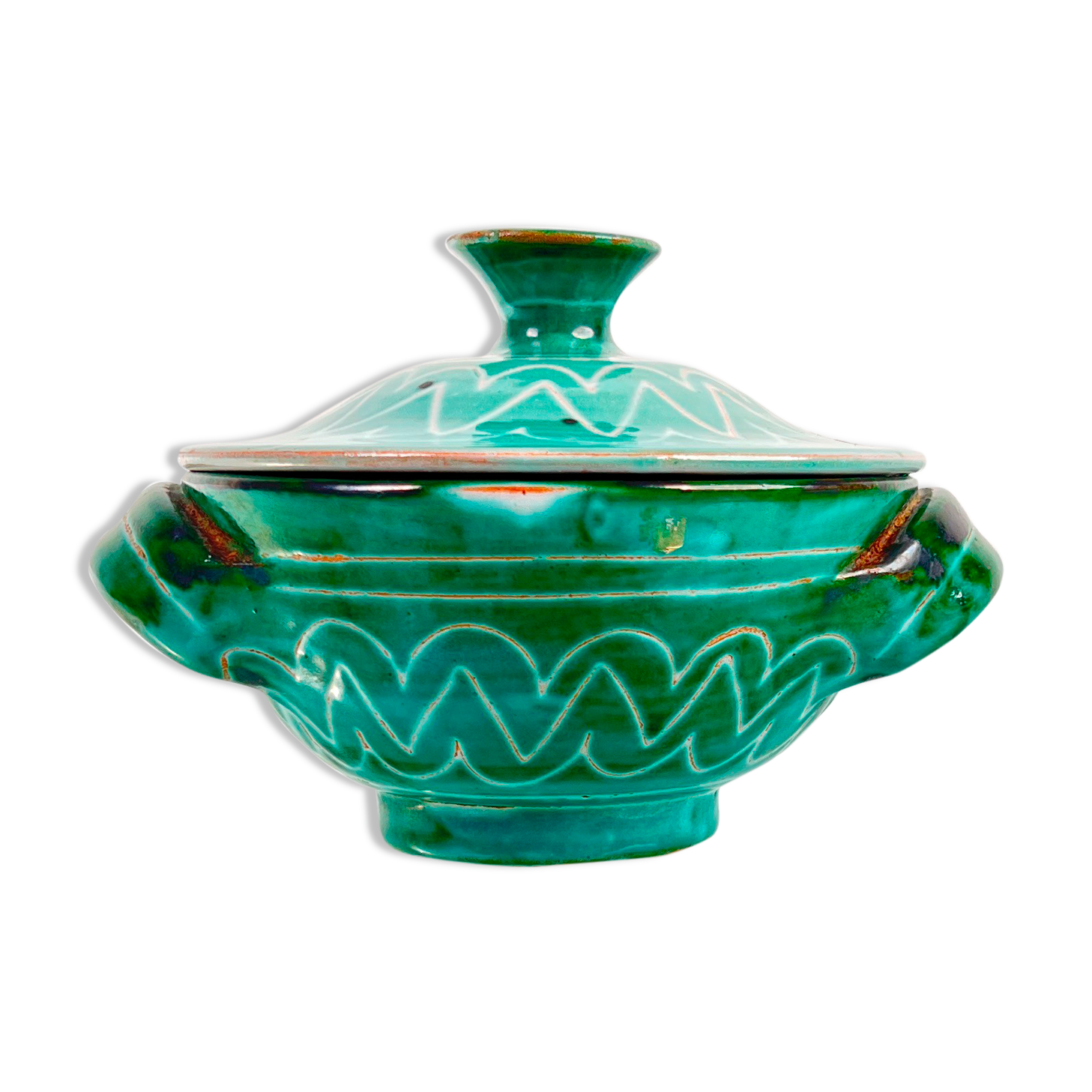 Ceramic sugar bowl by Robert Picault