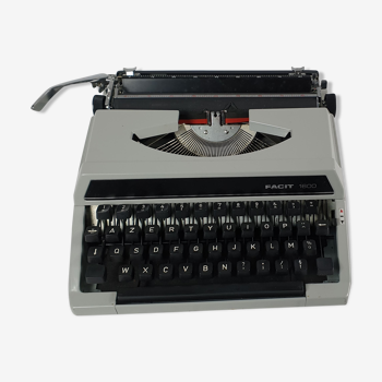 Vintage typewriter FACIT 1600