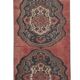 Vintage Turkish hallway rug 86x685 cm