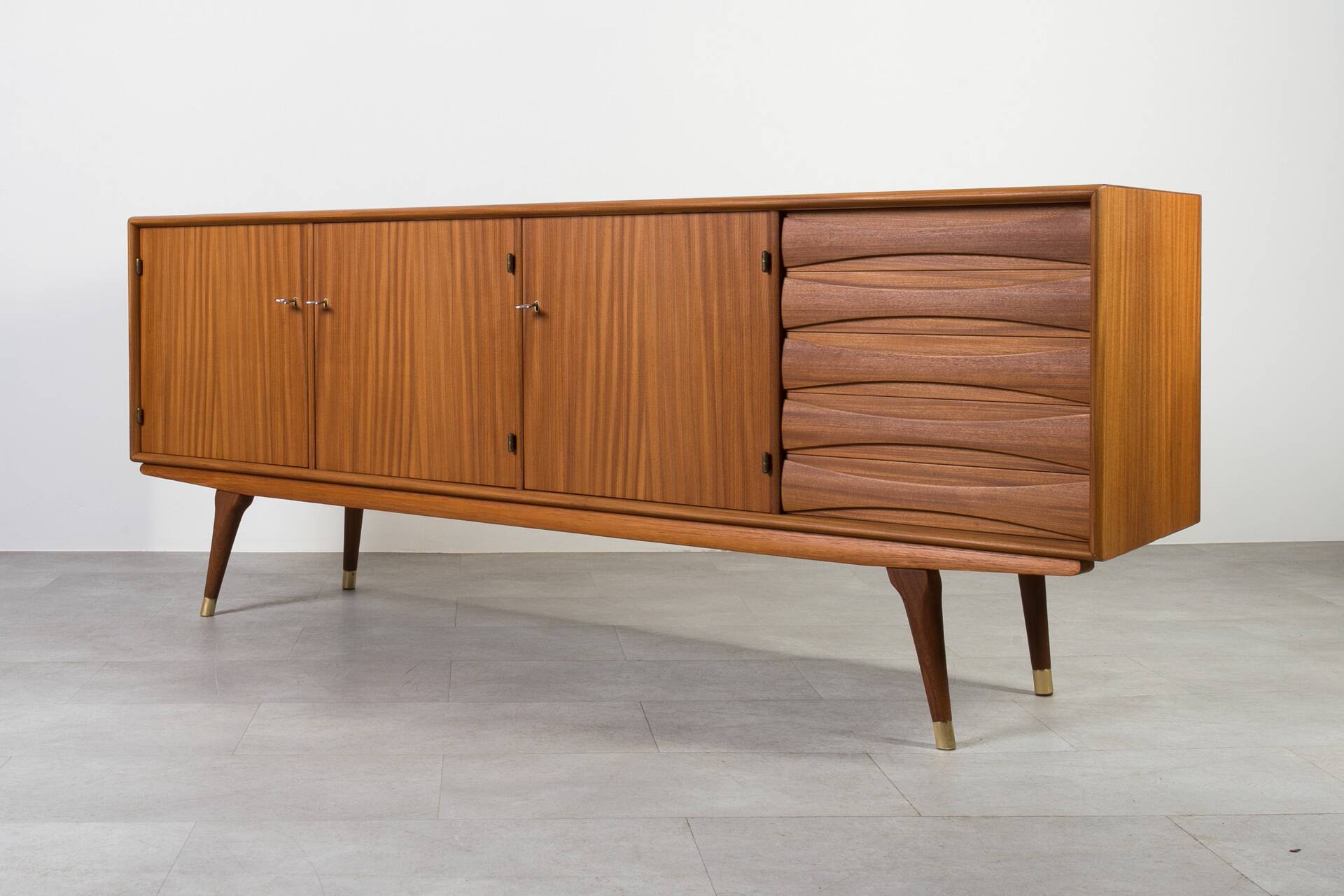 Sven Andersen Sideboard in Teak, Scandinavian Modern, Mid Century Modern, 1