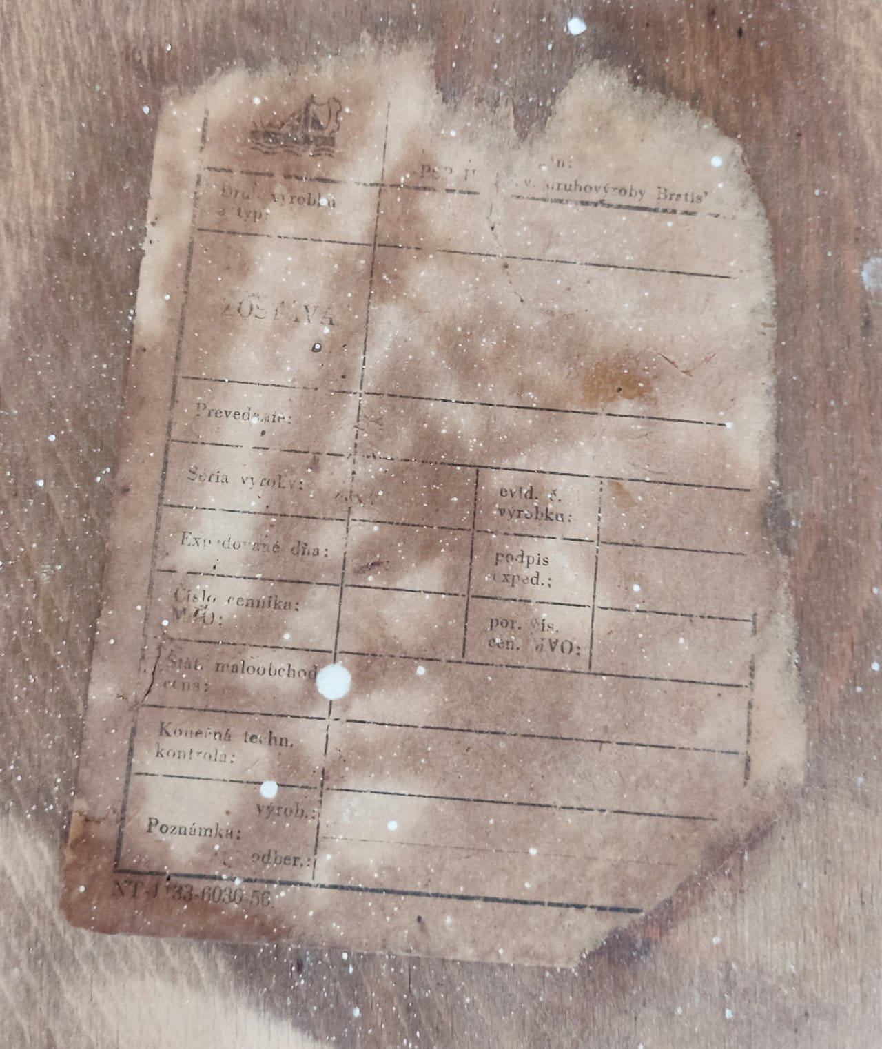 Coffee Table by J. Halabala for UP Závody, Czechoslovakia, 1950s