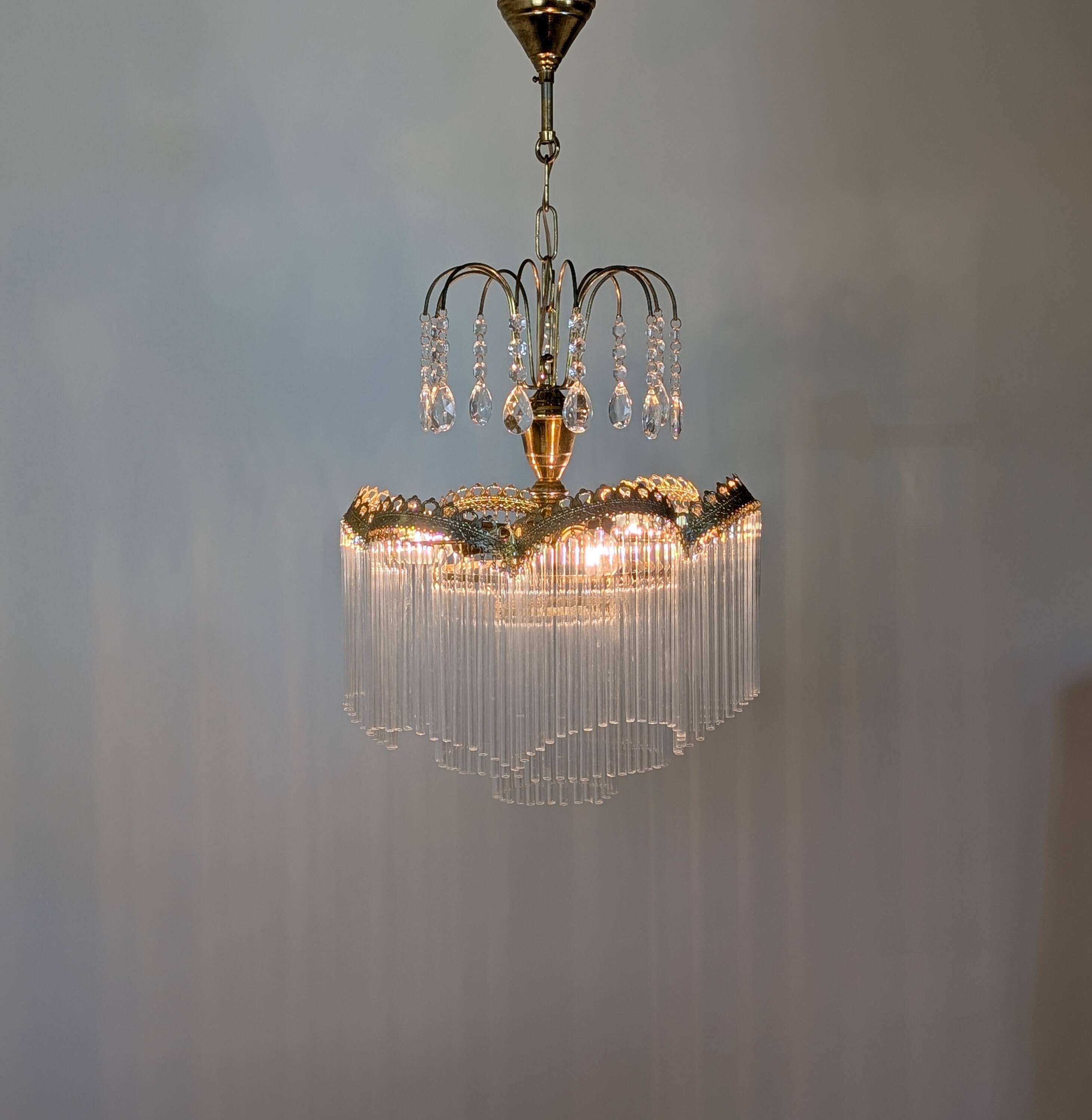 Tassel chandelier