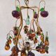 Murano glass chandelier