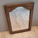 Mirror wood mustache 55x73