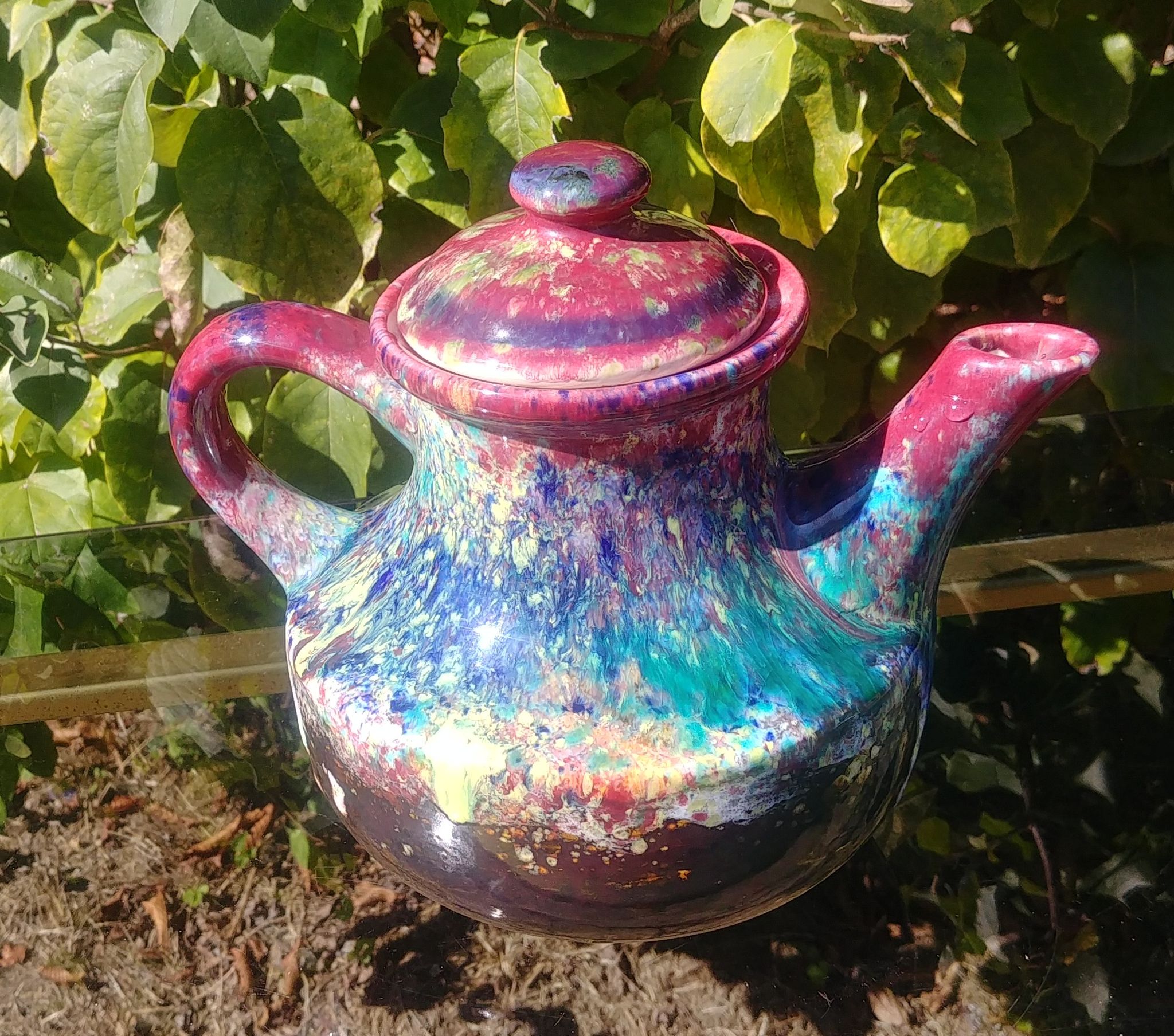 Tea maker signed Grès du Morvan years 50/60