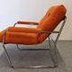 Space age tubular armchair from the 60s/70s