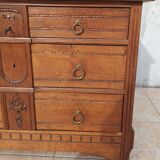 Commode style Louis XVI en chêne