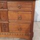 Louis XVI style oak chest of drawers
