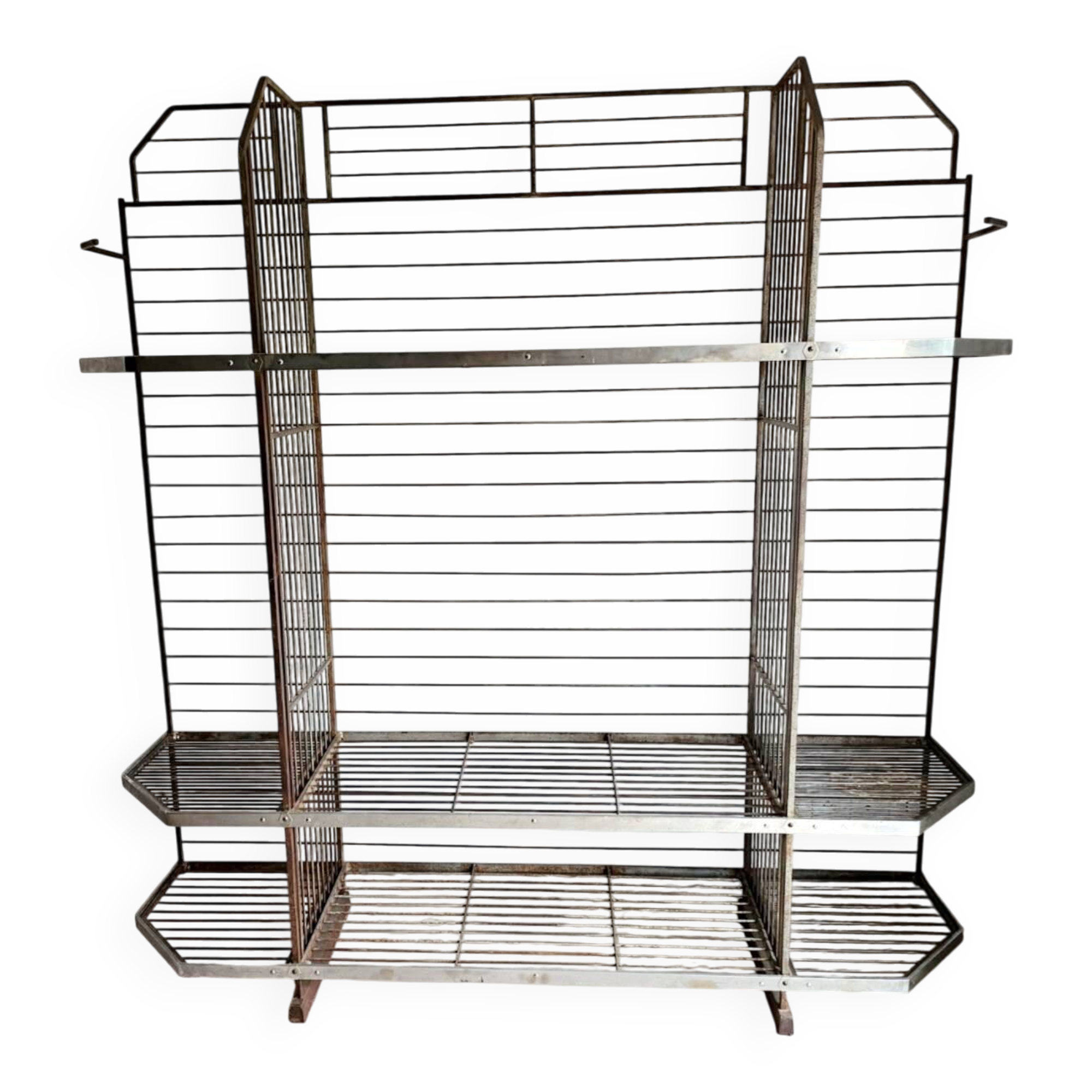 Large industrial design bakery shelf