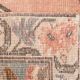 4x7 Salmon & Brown Geometric Oriental Vintage Rug, 139x227Cm
