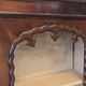 Mahogany display cabinet from the late 19th century, for standing or wall mounting.
