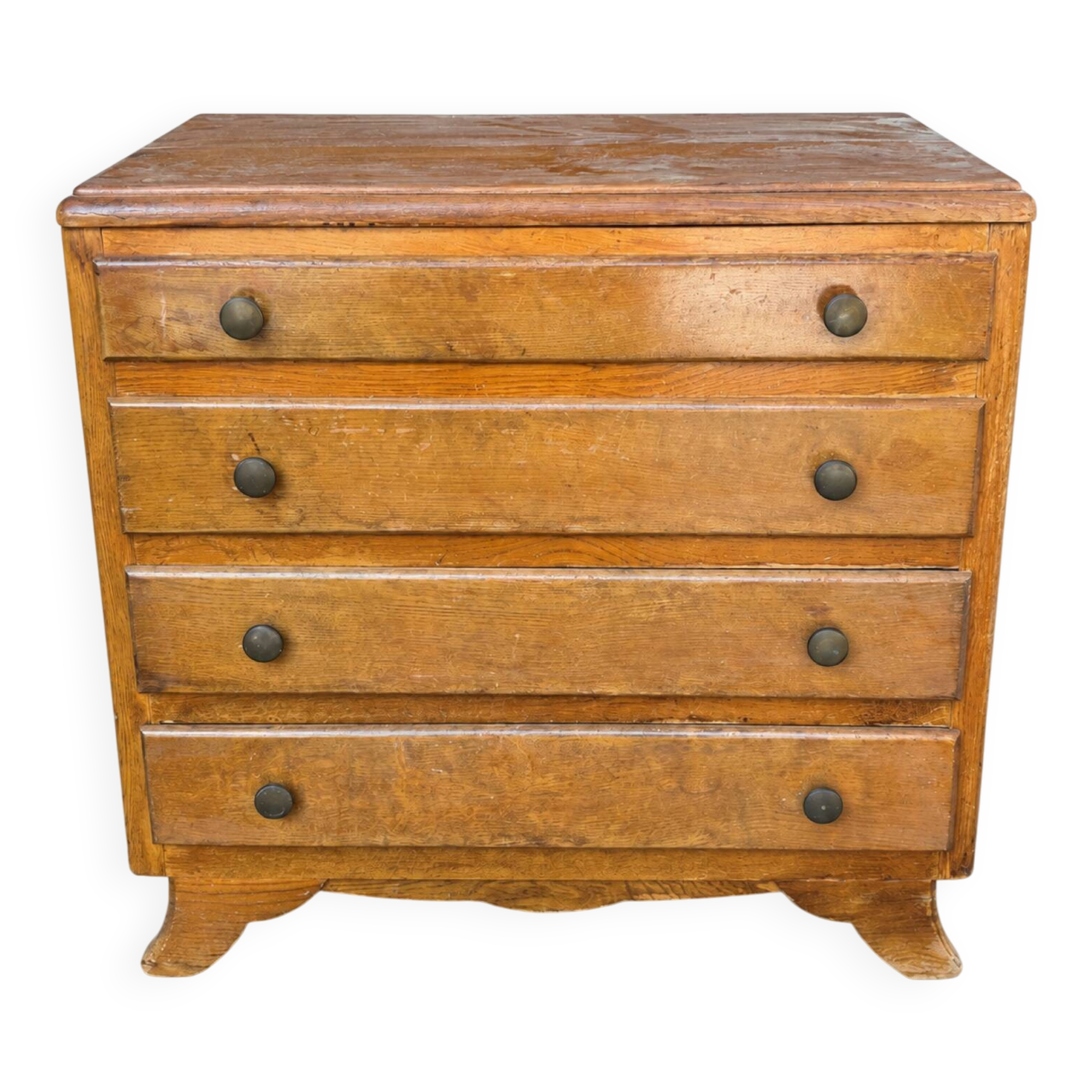 Vintage 1950s chest of drawers - Art Deco style