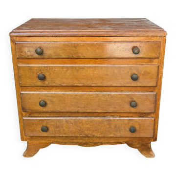 Vintage 1950s chest of drawers - Art Deco style
