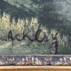 Oil on canvas, lakeside landscape, signature to be identified.