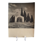 Photo argentique eglise romane mediterraneenne vers 1970