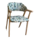 70s style wooden armchair