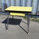 Yellow formica table