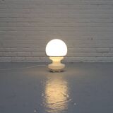Italian Space Age Glass Table Lamp