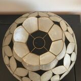 Tiffany style mother-of-pearl pendant light