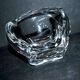 Daum crystal ashtray signed design modernist 1950-1960