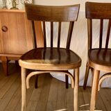set of 6 bentwood bistro chairs from the 1950s