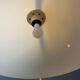 White mid-century Dijkstra flexible snake mushroom floor lamp