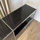 USM Haller chest of drawers in Graphite Black