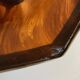 XXL neo-classical tortoiseshell lucite tray 1970