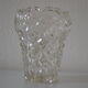Vase vintage crystal mold czechoslovakia years 50