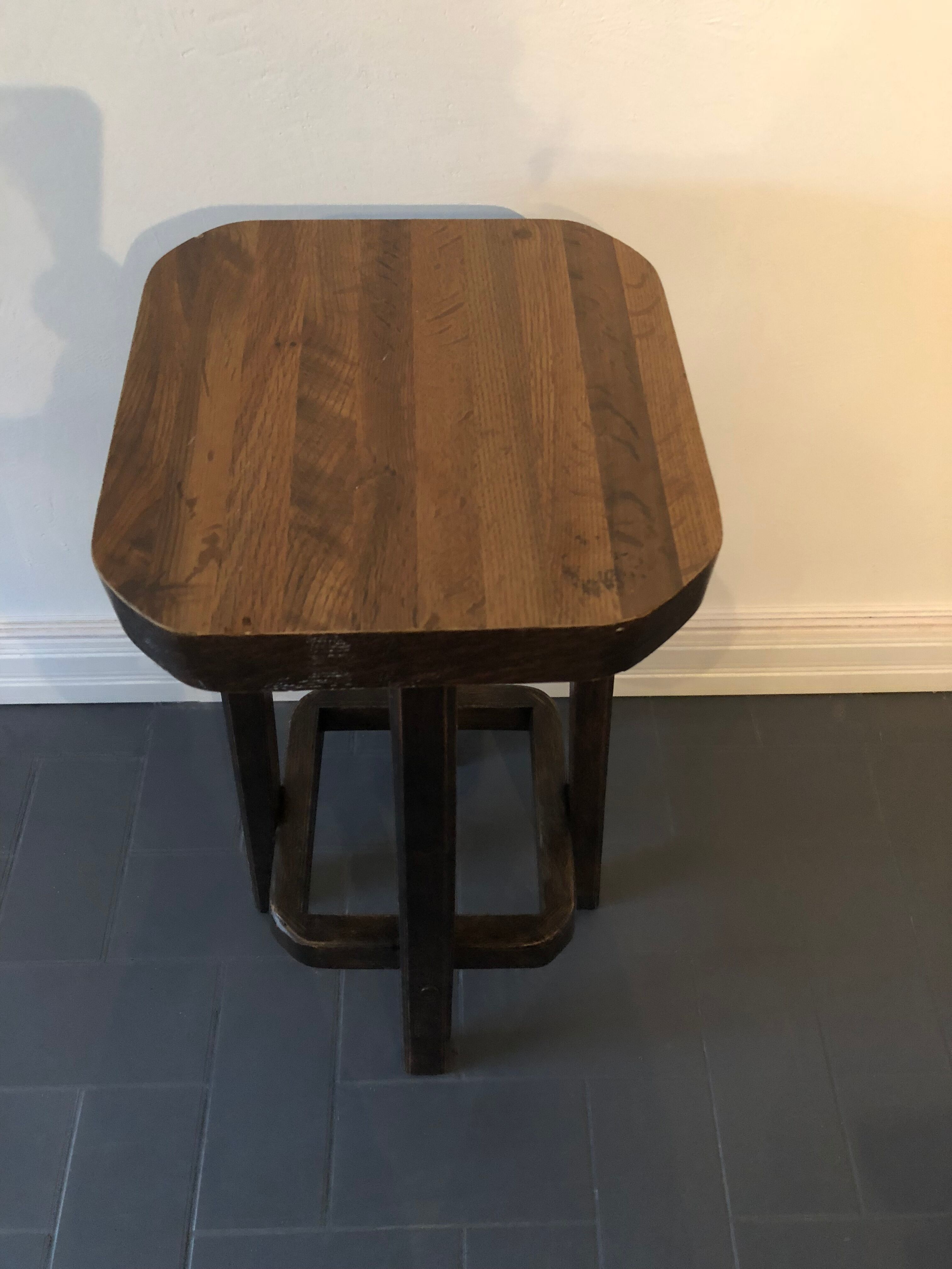 Vintage wooden stool