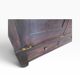 Vintage XL dark wood wardrobe/hallway furniture